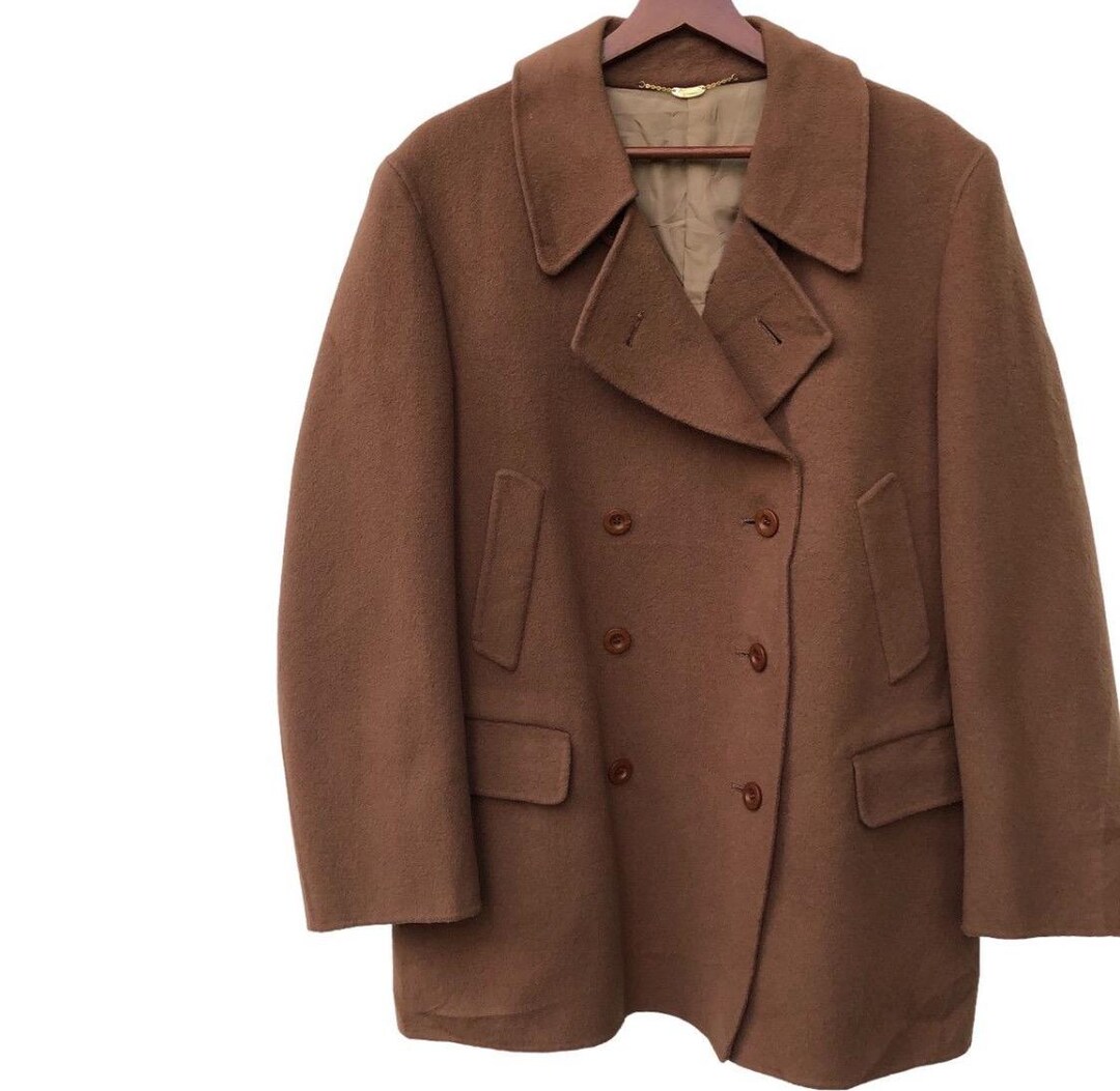 ヴィンテージ アクアスキュータム ダブルブレスト ウール カジュアル