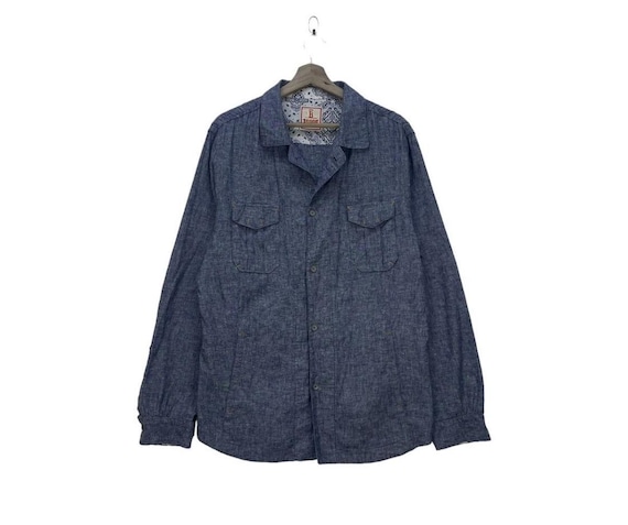 Baracuta, Vintage Baracuta Shirt Button Up Long Sleeve Paisleys