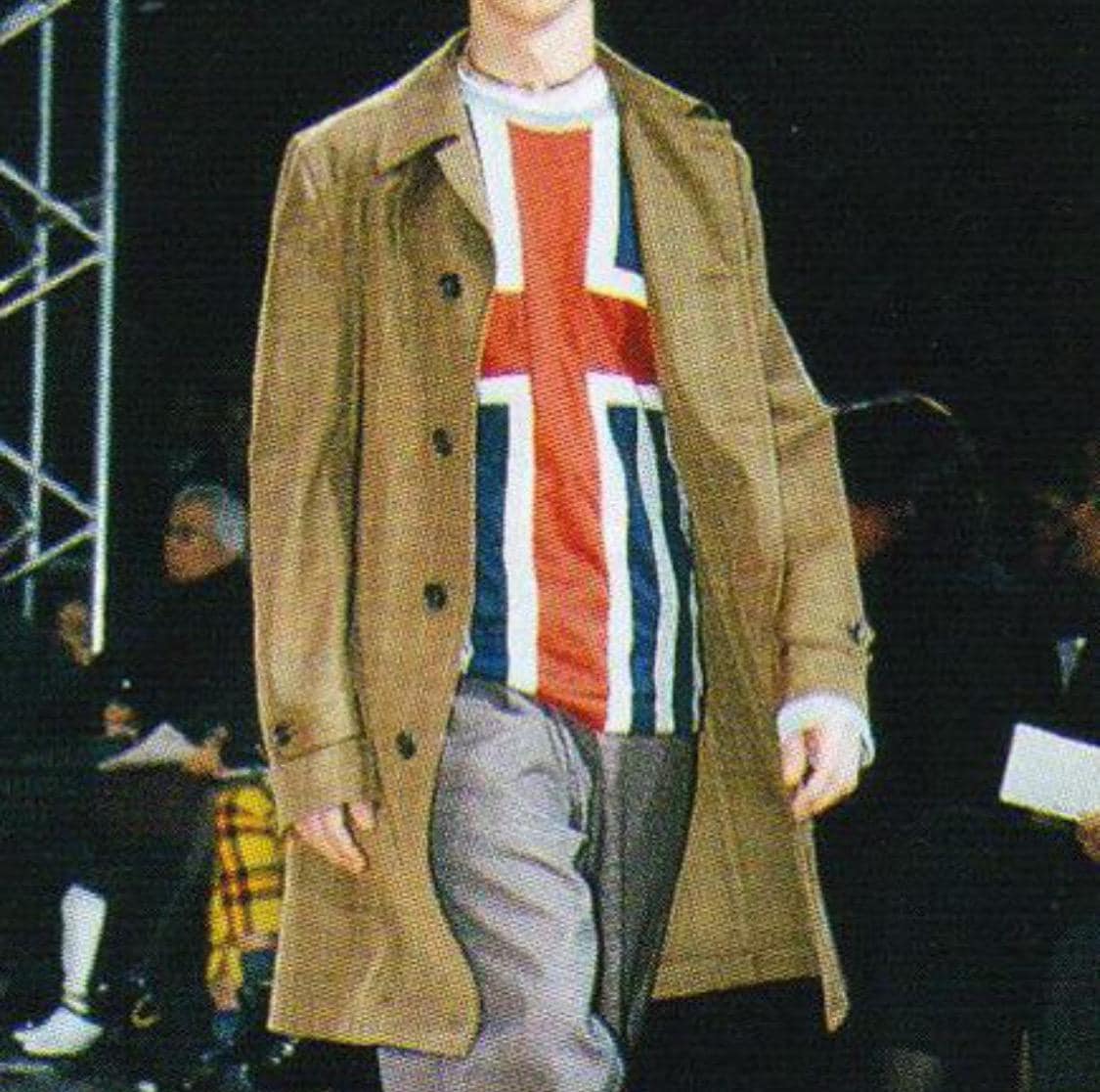Vintage Runway AD 1996 Comme Des Garcons Homme Plus Long Coat