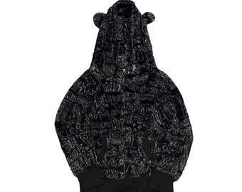 Japanese Brand Semantic Design Jacket - Etsy