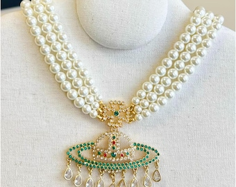 Silver Vivienne Westwood Lucrece Pearl Pin Necklace - Etsy
