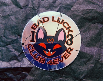 BLC 4ever [sticker - spiegelende waterdichte vinylsticker]