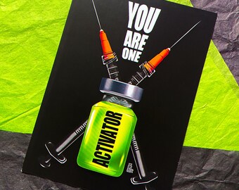 Eenheid [5 x 7 kunstafdruk]