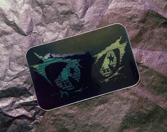 ASCII [Sticker - waterdichte vinylsticker]