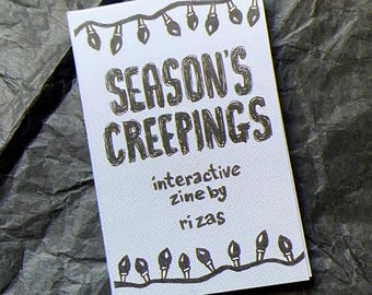 Season's Creepings [Mini Zine - Interactief activiteitenboekje voor de feestdagen]