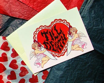 For Eternity [blanco wenskaart van 5 x 7 met envelop]