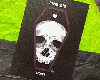 Memento Mori [matte kunstafdruk van 5 x 7]