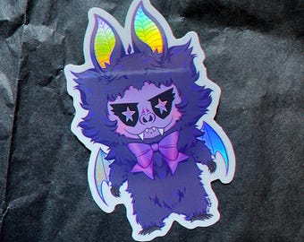 Laboobat [Sticker: iriserende waterdichte vinylsticker]