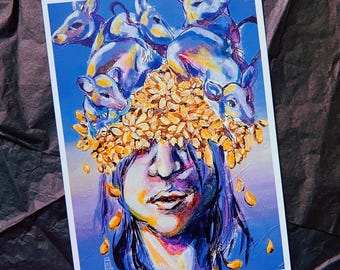 Empire [5 x 7 holografische kunstafdruk]