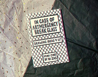 Artmergency-vol. 1 [Mini Zine: boekje met tekenideeën]
