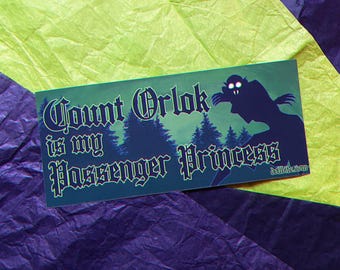 Passagierprinses [Bumpersticker]