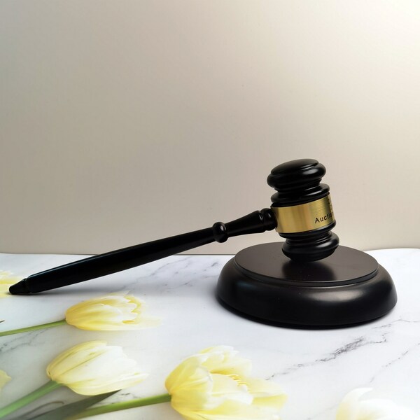 Personalized Gavel Etsy