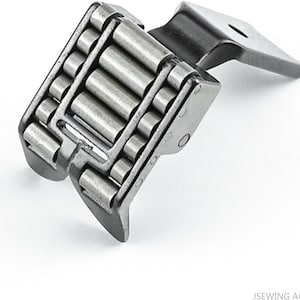 R457 (10mm) Roller Presser Foot Fits Singer 457, JUKI LZ-2280, 2284, 2290, Consew 175RB Industrial Zig Zag Sewing Machines