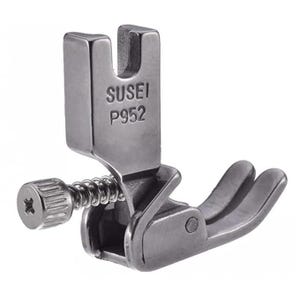P952 Presser Foot Hinged Gathering/Pleating Foot for Industrial Sewing Machine Compatible with Brother Juki Singer Pfaff Consew Durkopp Jack