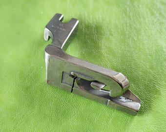 Double Fold Säumer Nähfuß Füße 1/4 - 6,4 mm für Industrie-Nähmaschine Kompatibel mit Brother Juki Singer Pfaff Consew Durkopp Jack