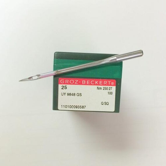 Groz-beckert UY 9848 GS Sewing Machine Needles, Size 250/27, Box