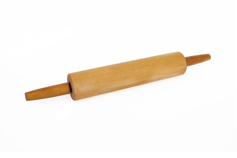 Vintage Solid Maple Rolling Pin with Ball Bearings 16.5 Etsy