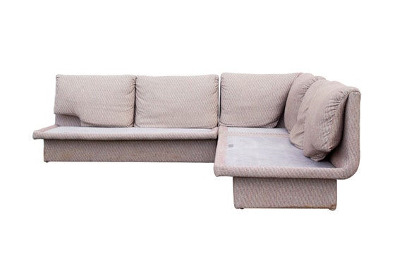 Vintage Modular Sectional Sofa by Bernhardt 3 Pcs for Restoration