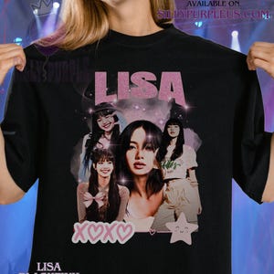 Lalisa Vintage 90's T-Shirt BLACKPINK Shirt KPOP Shirt
