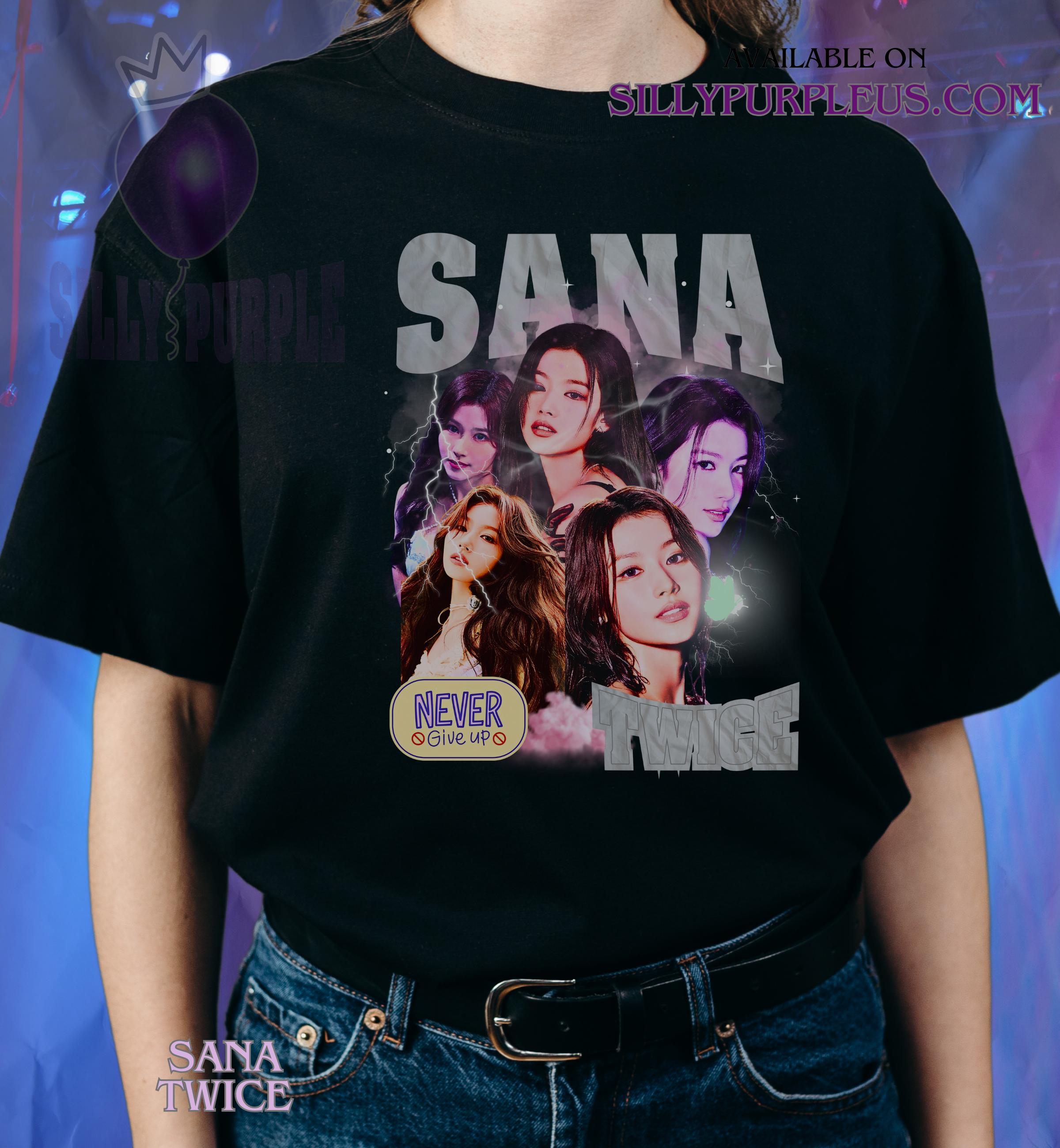 TWICE season greetings サナ　Tシャツ tw25-6wt-0065-04_97879de4-9332