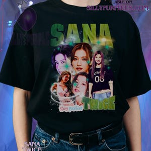 Sana Twice Shirt, Twice Graphic Tshirt, Sana Twice Kpop