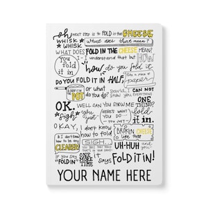 Fold In Cheese Notebook