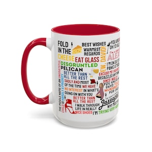 Schitt’s Creek Quote Mug | Ew David Funny Coffee Cup | Rose Family Fan Gift | 11 oz or 15 oz | Moira, Alexis & David TV Show Mug