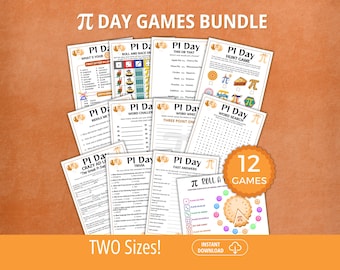 Pi Day Games, Pi Day Party, Pi Day Download, Math Games, Math Teacher, Math Pi Day, Math Worksheets, Math Activities, Pi Day