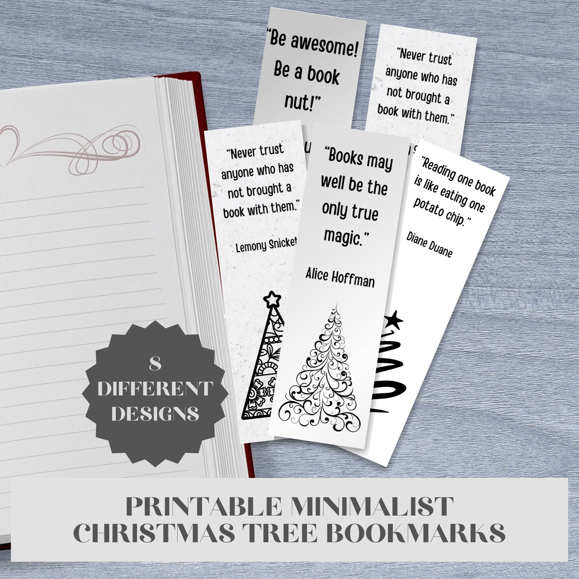 Printable Christmas Tree Bookmark Set Minimalist Pack of Christmas Tree Bookmarks Perfect Book Lover Gift, Secret Santa Gift - Etsy printable-christmas-tree-bookmark-set-minimalist-pack-of-christmas-tree-bookmarks-perfect-book-lover-gift-secret-santa-gift-etsy