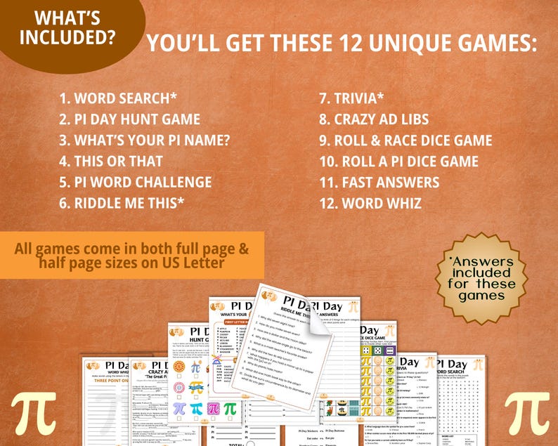 Pi Day Games, Pi Day Party, Pi Day Download, Math Games, Math Teacher ...