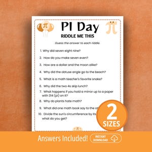 Pi Day Riddles, Riddle Me This, Pi Day Download, Math Pi Day, Math Activities, Pi Day Party, Homeschool Mom, Pi Day Game, Pi Day Jokes