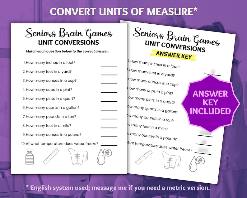 Math Games for Memory Care, Seniors Brain Games, Dementia Games