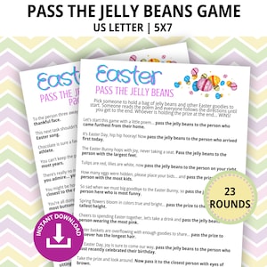Pass the Jelly Beans, Left Right Game, Pass the Prize, Ice Breaker Game, Easter Party Games, Pass the Gift, Family Game Night