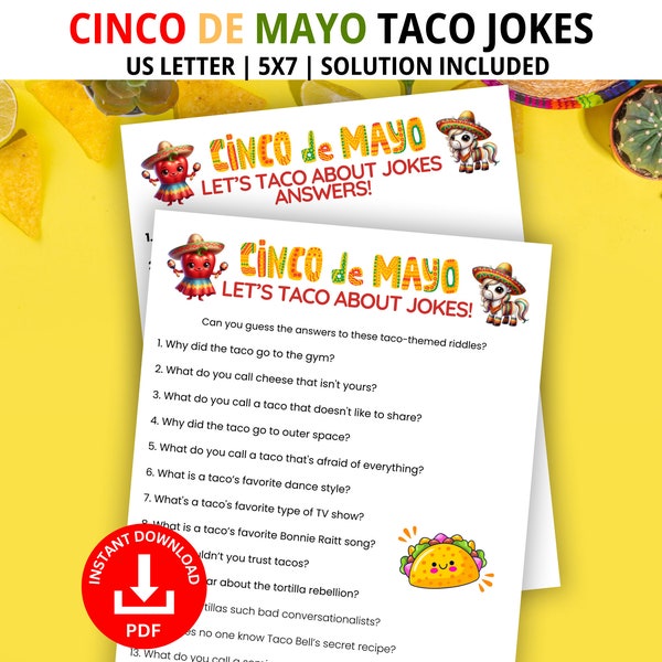 Cinco De Mayo Games - Etsy