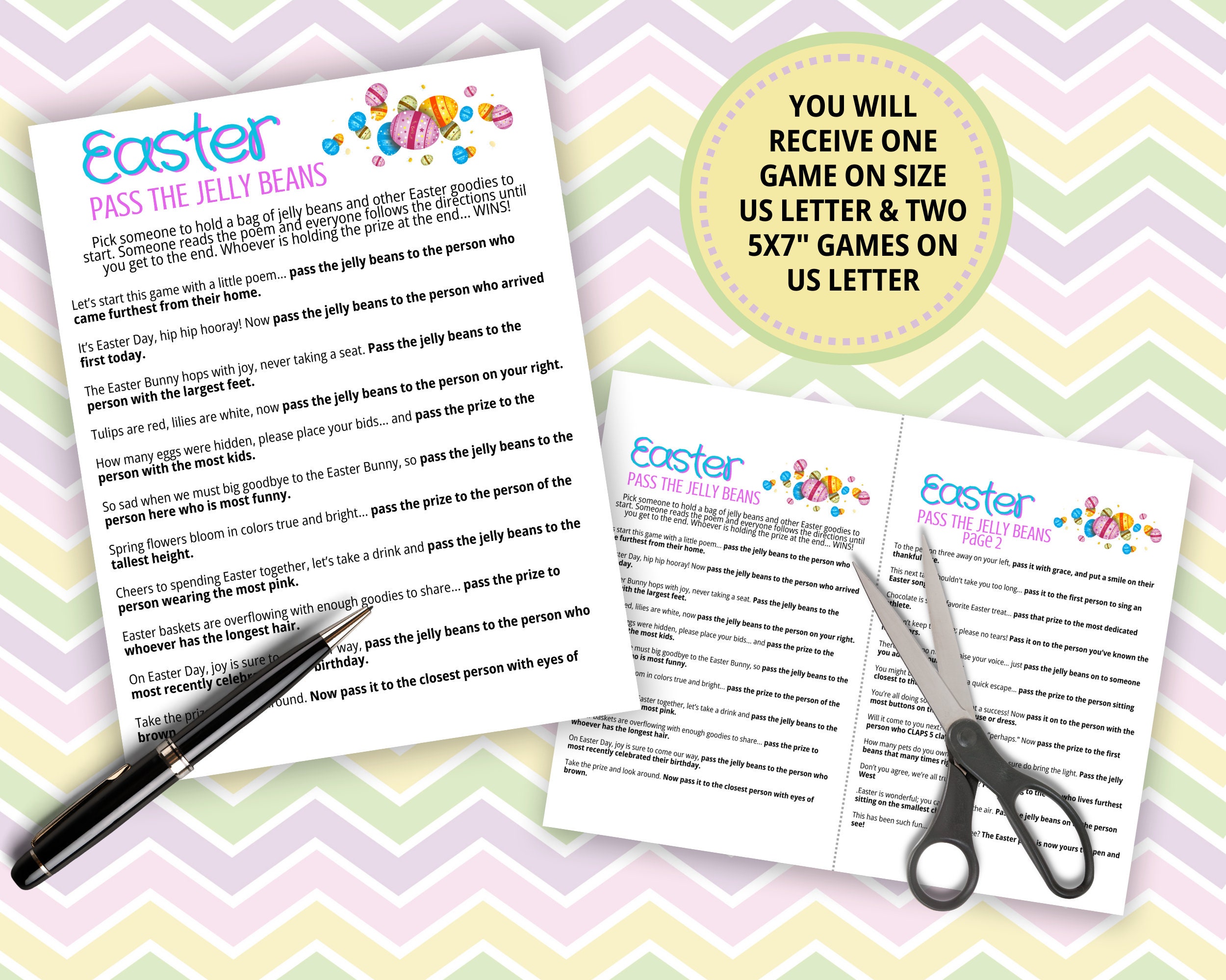 Pass the Jelly Beans, Left Right Game, Pass the Prize, Ice Breaker Game