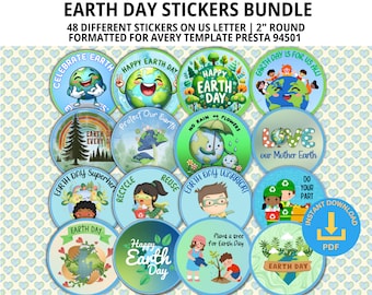 Earth Day Stickers, Earth Day Activity, Printable Earth Day, Classroom Activity, Earth Day Kids, Science Classroom, Science Teacher Stickers