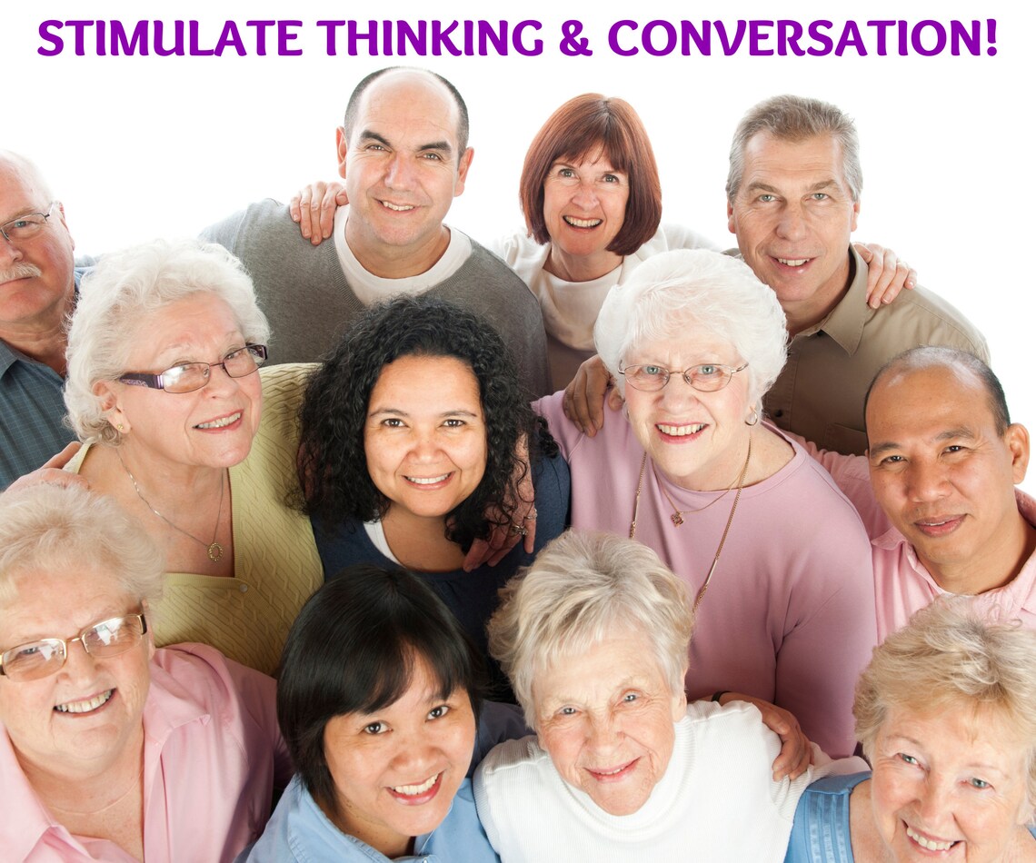 Human Bingo Game for Dementia or Memory Care, Dementia Games, Ice