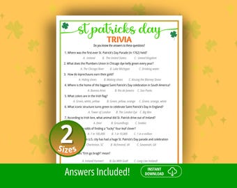 St Patricks Trivia, St Patricks Game, Classroom Activities, Family Game Night, St Paddys Day Games, Pub Trivia, Irish Party Games