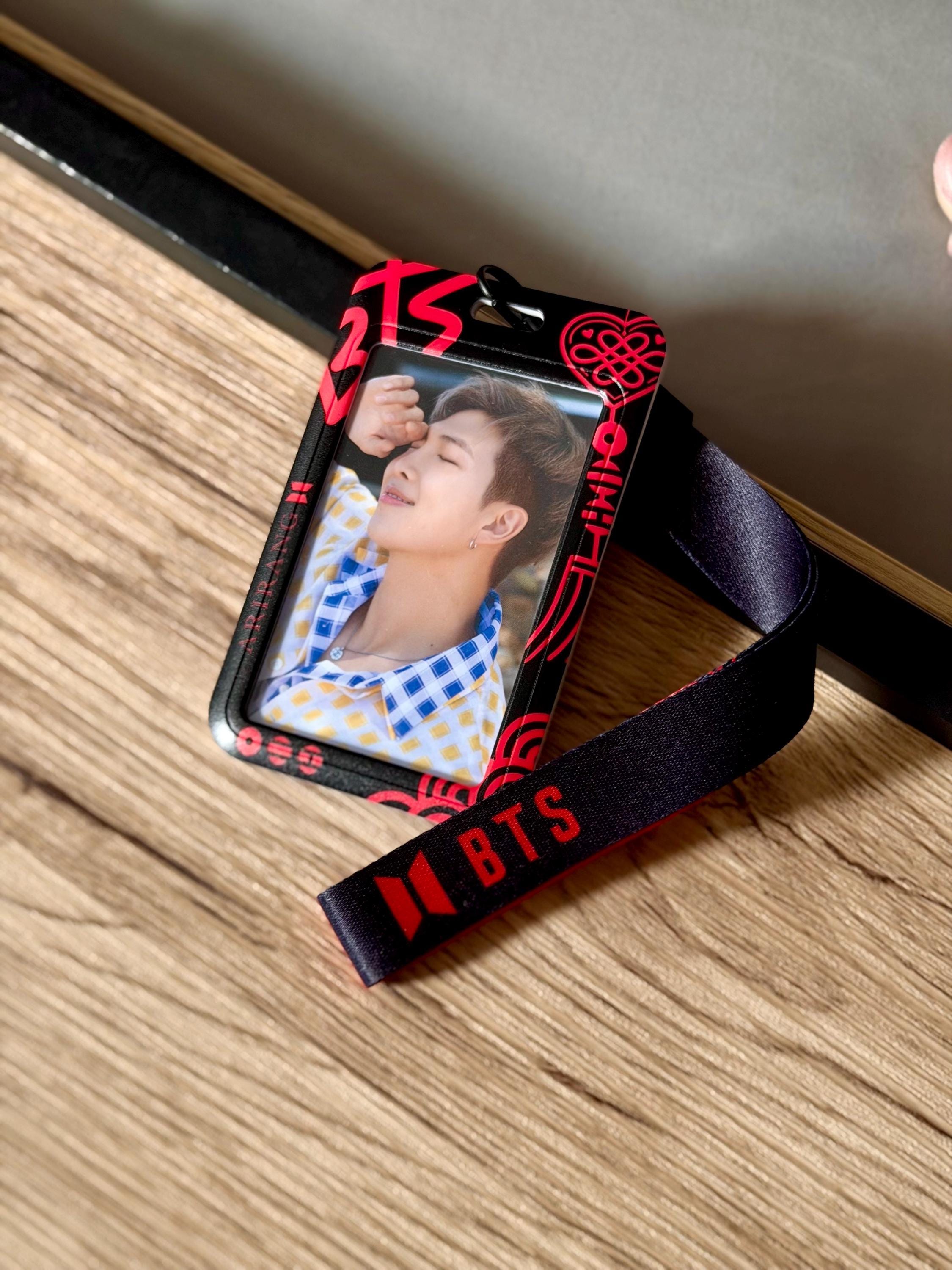 BTS BE カードフォルダ+カード　100枚以上 BTS Photocard Holder and Lanyard, Toploader Holder for Album PC
