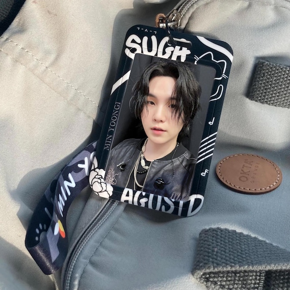 Bts Army Photocard Holder and Lanyard, Toploader Holder for Album