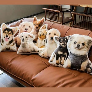 Custom Pet Pillow, Personalized Pillow, Pet Memorial Gift,  Custom Shaped Pillow , Dog Pillow, Cat Pillow, Pet Lover Gift