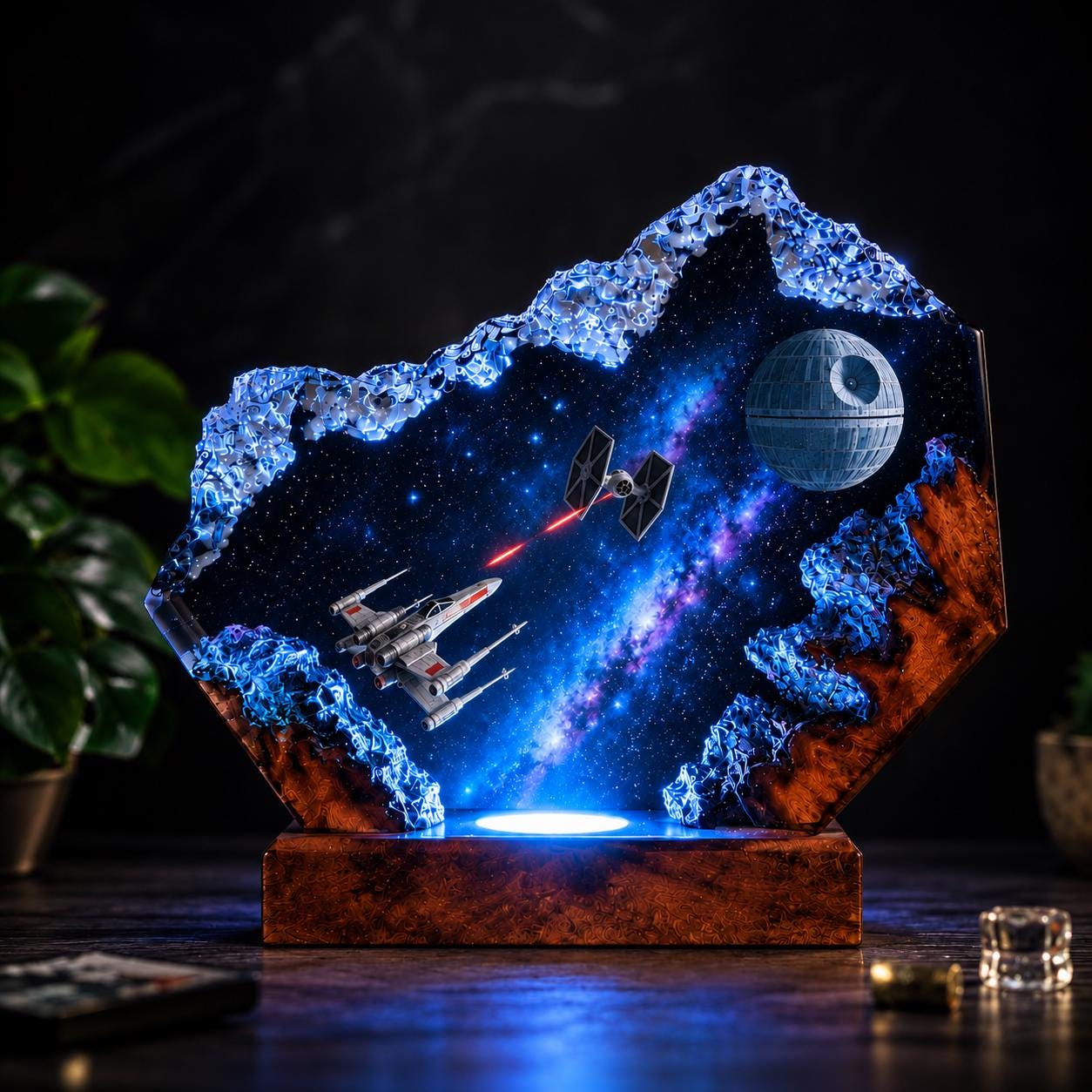 Starwars Epoxy Resin Lamps - Etsy