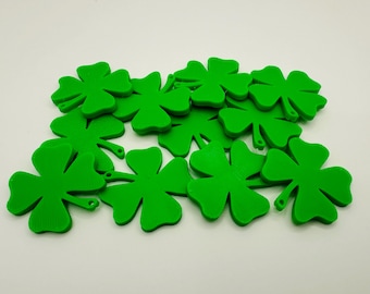 Four-Leaf Clover Trinkets - St. Patrick's Day Party Favors (Set of 50)
