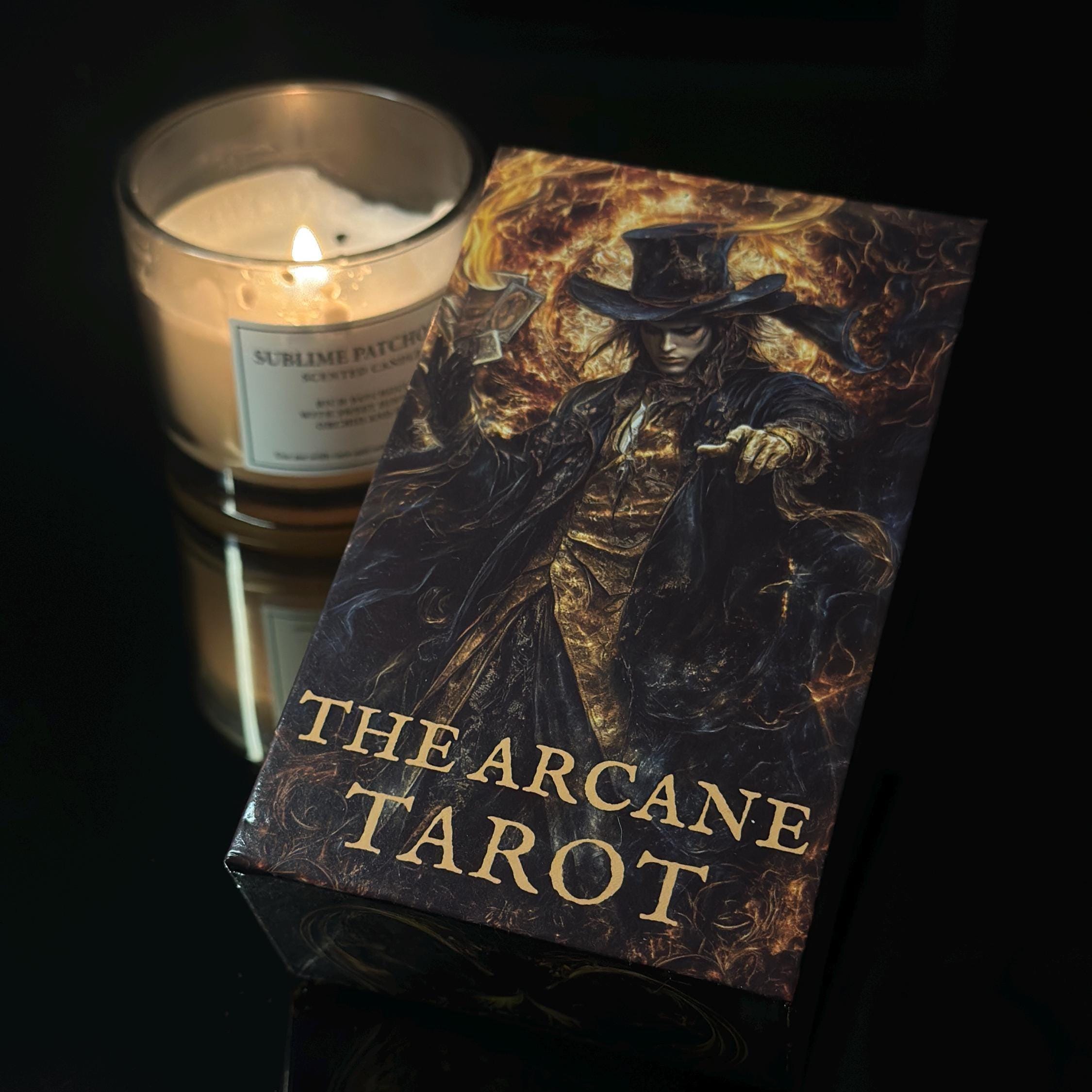 The Arcane Tarot Deck | Dark Fantasy 78 Cards With Guidebook | Gothic ...