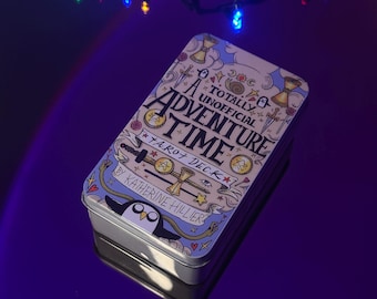 Mini baraja de tarot de Hora de Aventuras / Cartas de tarot no oficiales de la serie animada / Set de 78 cartas / Regalo para fans