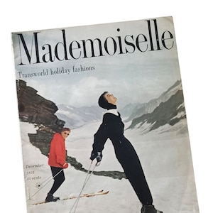December 1953 Mademoiselle Magazine Midcentury Vintage Fashion Advertising History Carson McCullers
