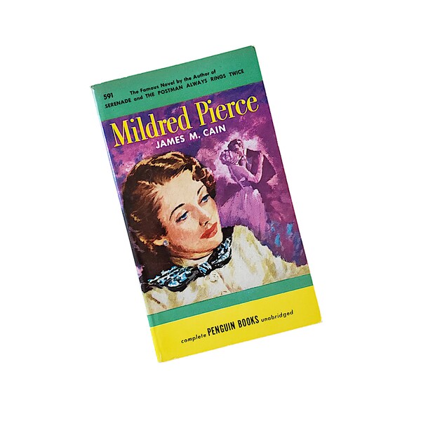 Mildred Pierce by James M Cain 1948 Penguin Paperback Novel Complete Unabridged