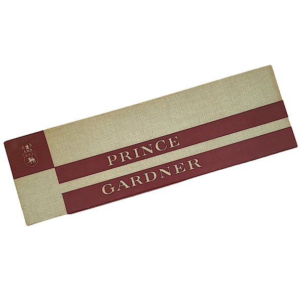 Prince Gardner Brown Leather Cowhide Wallet and Key Holder in Original Box Gender Neutral Gift Idea