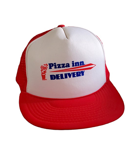 Pizza Inn Delivery Snap Back Trucker Hat Adjustabl