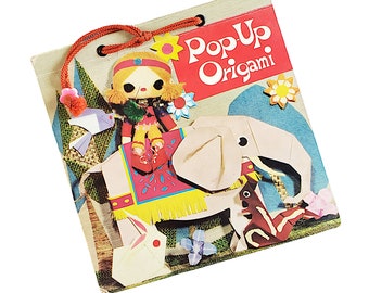 Pop-Up Origami Vintage Book by Tatsuo Miyawaki 1960 Printed in Japan